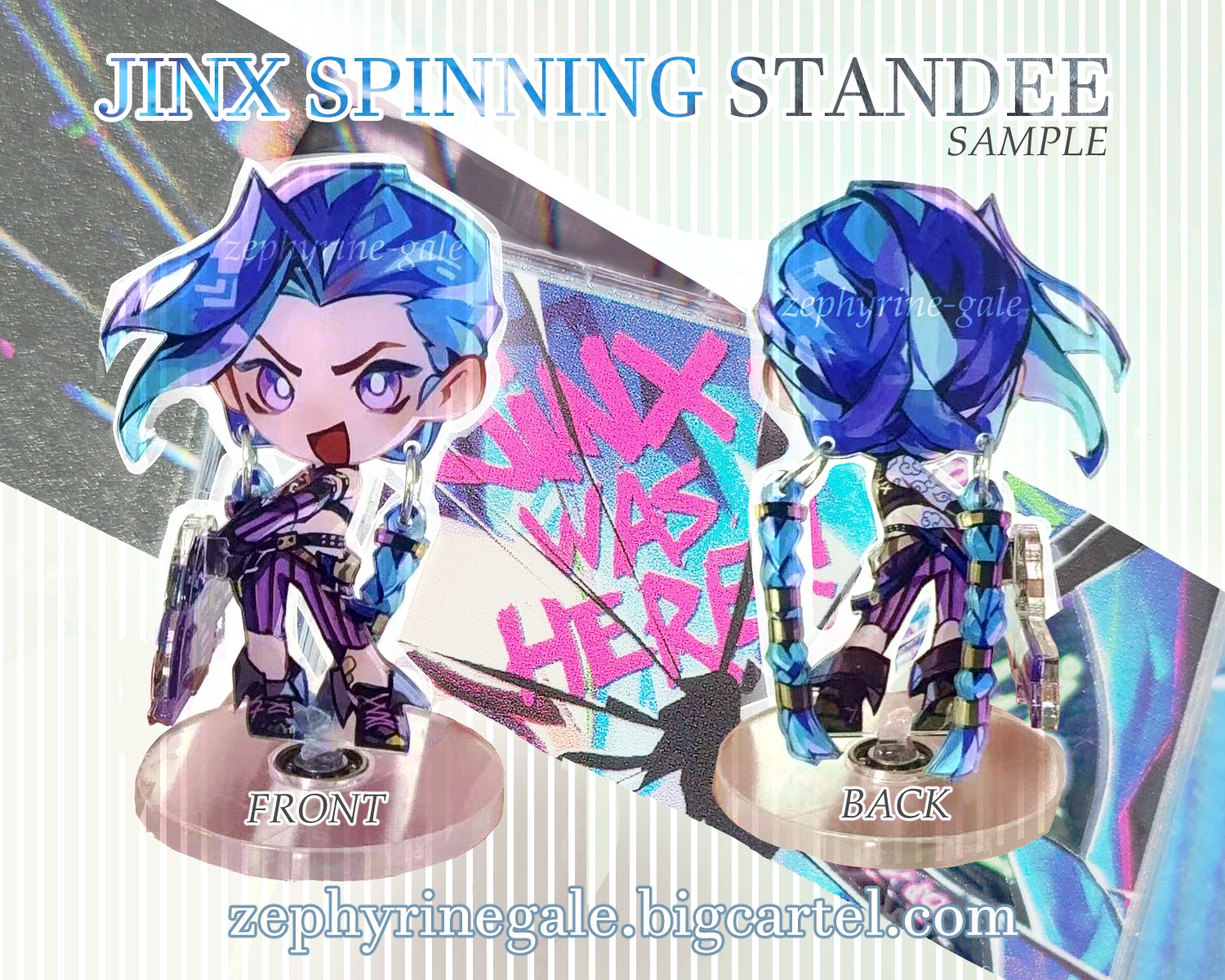 レジン ポップアップ POP UP 特典 トレカ ジンクス JINX 日本限定